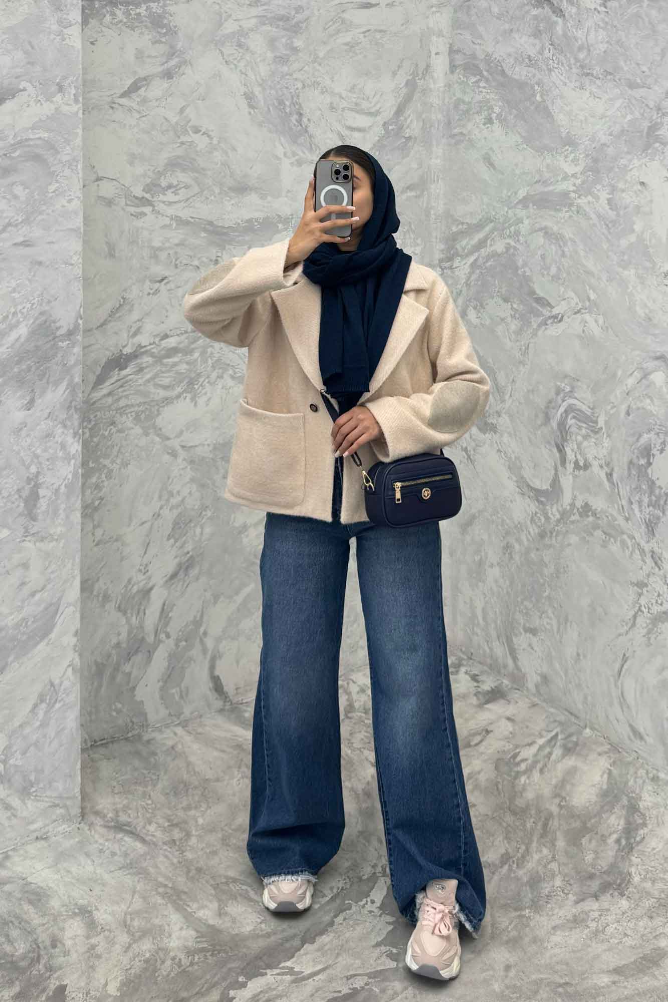 کت آستردار لمزور دو جیب جیران