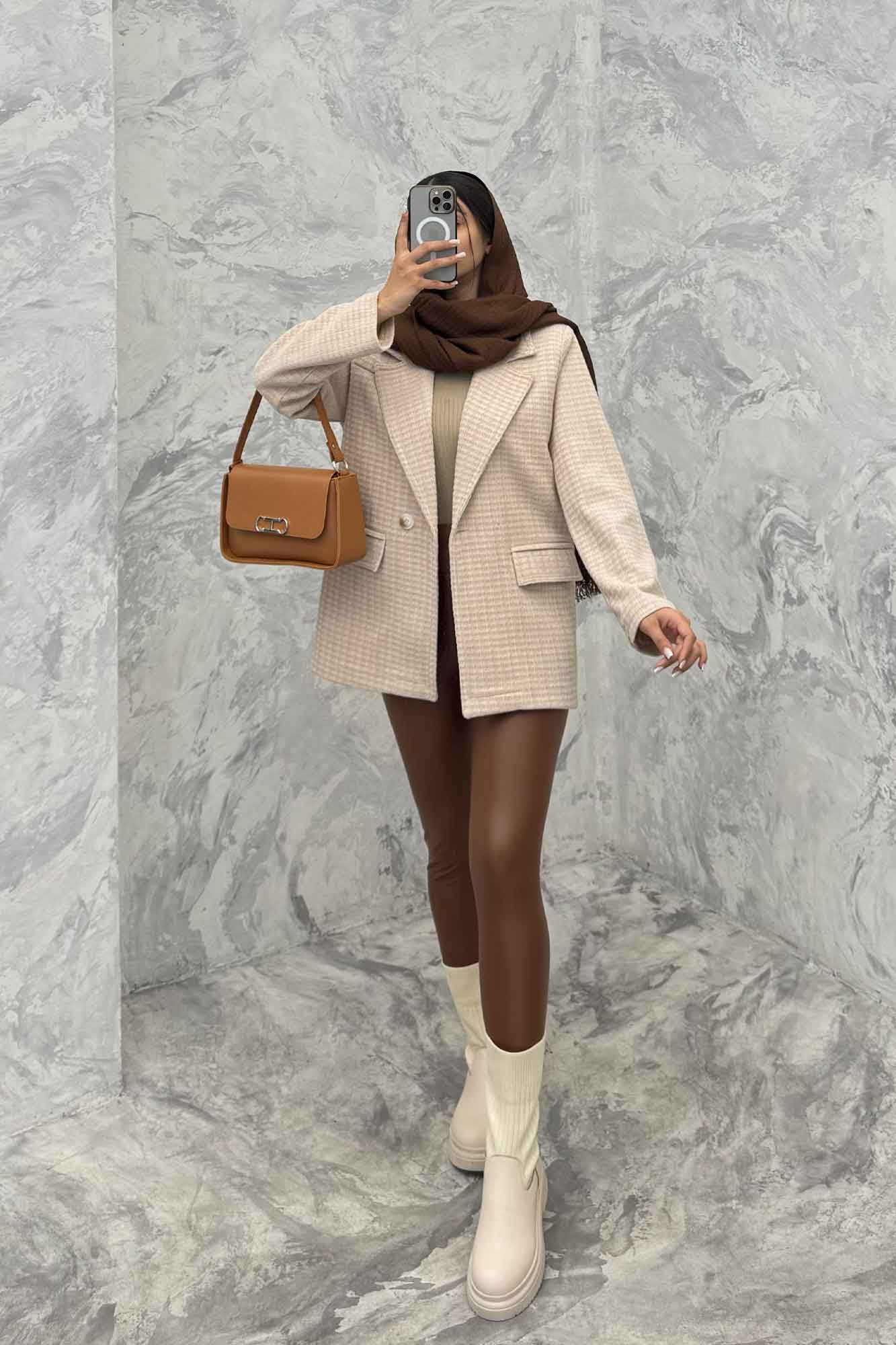 کت تک دکمه لمزور مخملی سه جیب