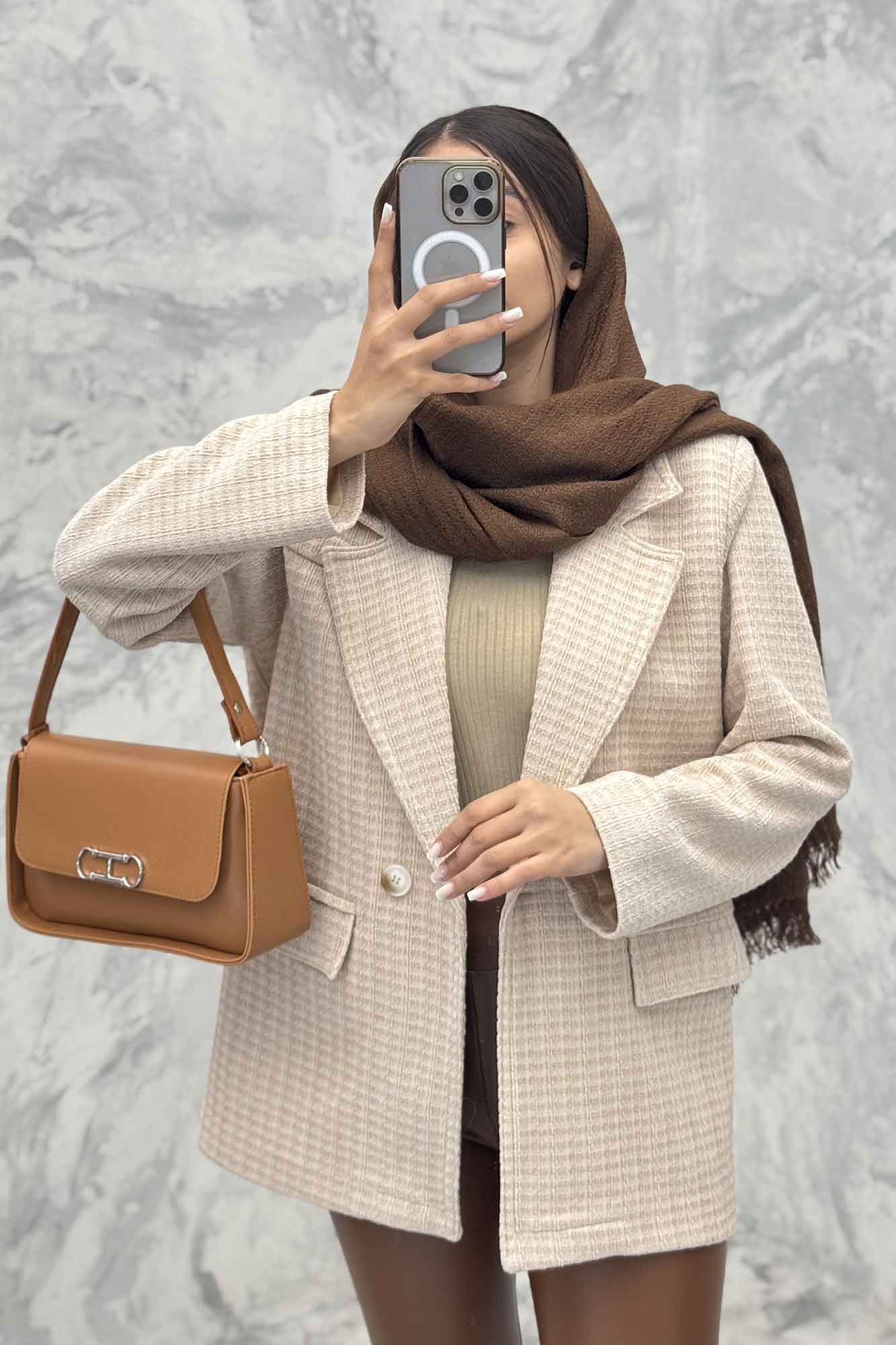 کت تک دکمه لمزور مخملی سه جیب