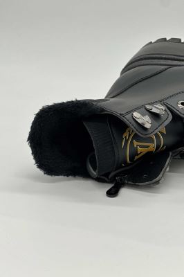 نیم بوت یقه خزدار LV 