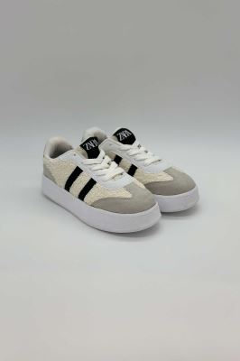 کتانی دو خط تدی ماوی ZARA 