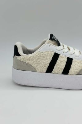 کتانی دو خط تدی ماوی ZARA 