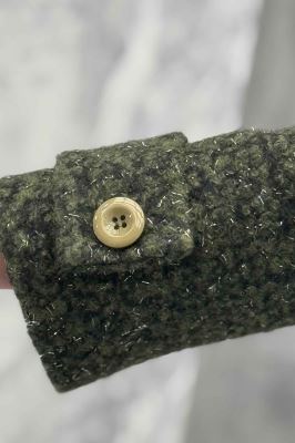 کت بوکله آستردار آستین بند پینار