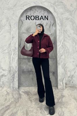 کت بوکله آستردار آستین بند پینار