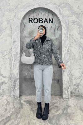 کت بوکله آستردار آستین بند پینار