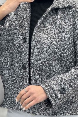 کت بوکله آستردار آستین بند پینار