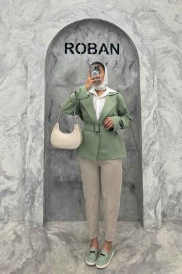 کت آستین سگک مازراتی کمربنددار