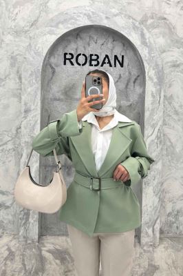 کت آستین سگک مازراتی کمربنددار