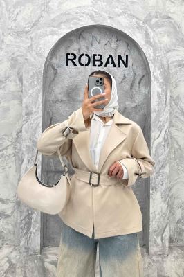 کت آستین سگک مازراتی کمربنددار