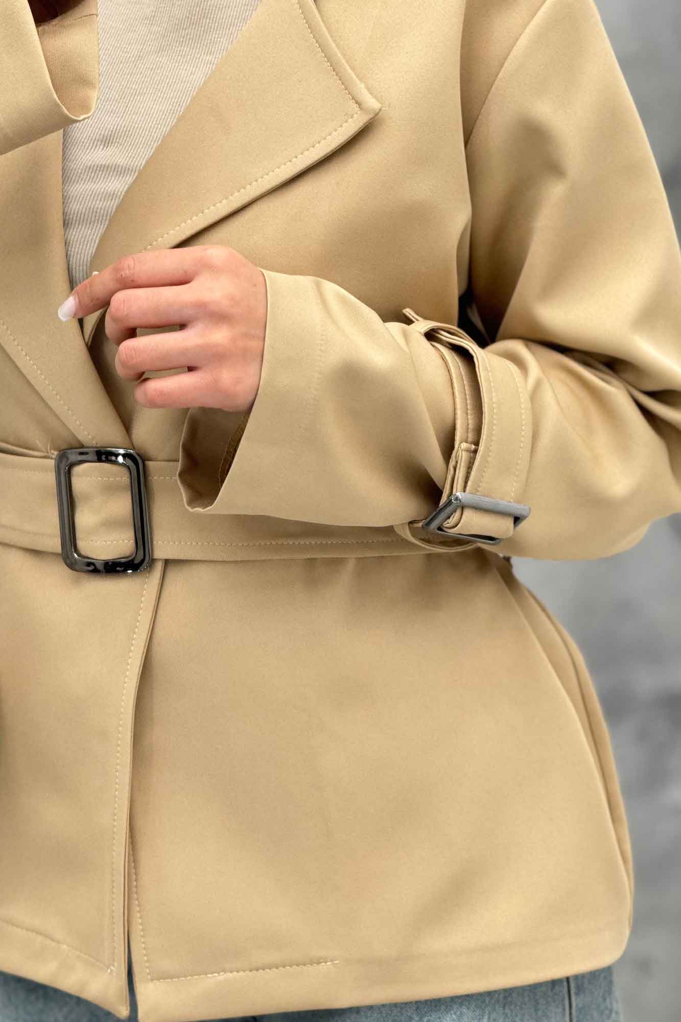 کت آستین سگک مازراتی کمربنددار