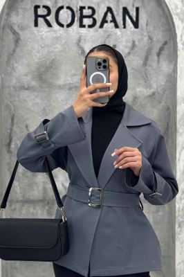 کت آستین سگک مازراتی کمربنددار