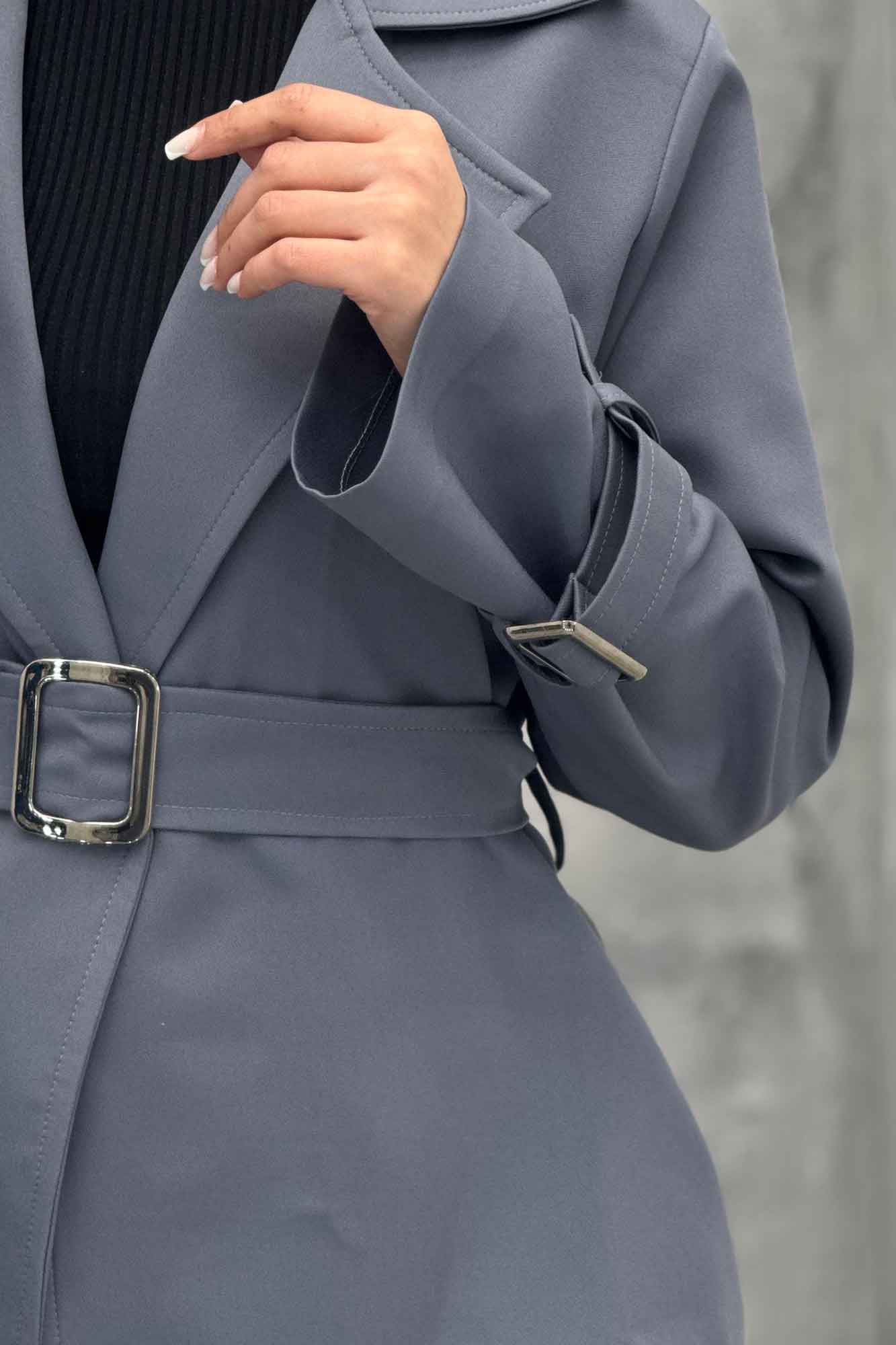 کت آستین سگک مازراتی کمربنددار