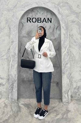 کت آستین سگک مازراتی کمربنددار