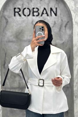 کت آستین سگک مازراتی کمربنددار