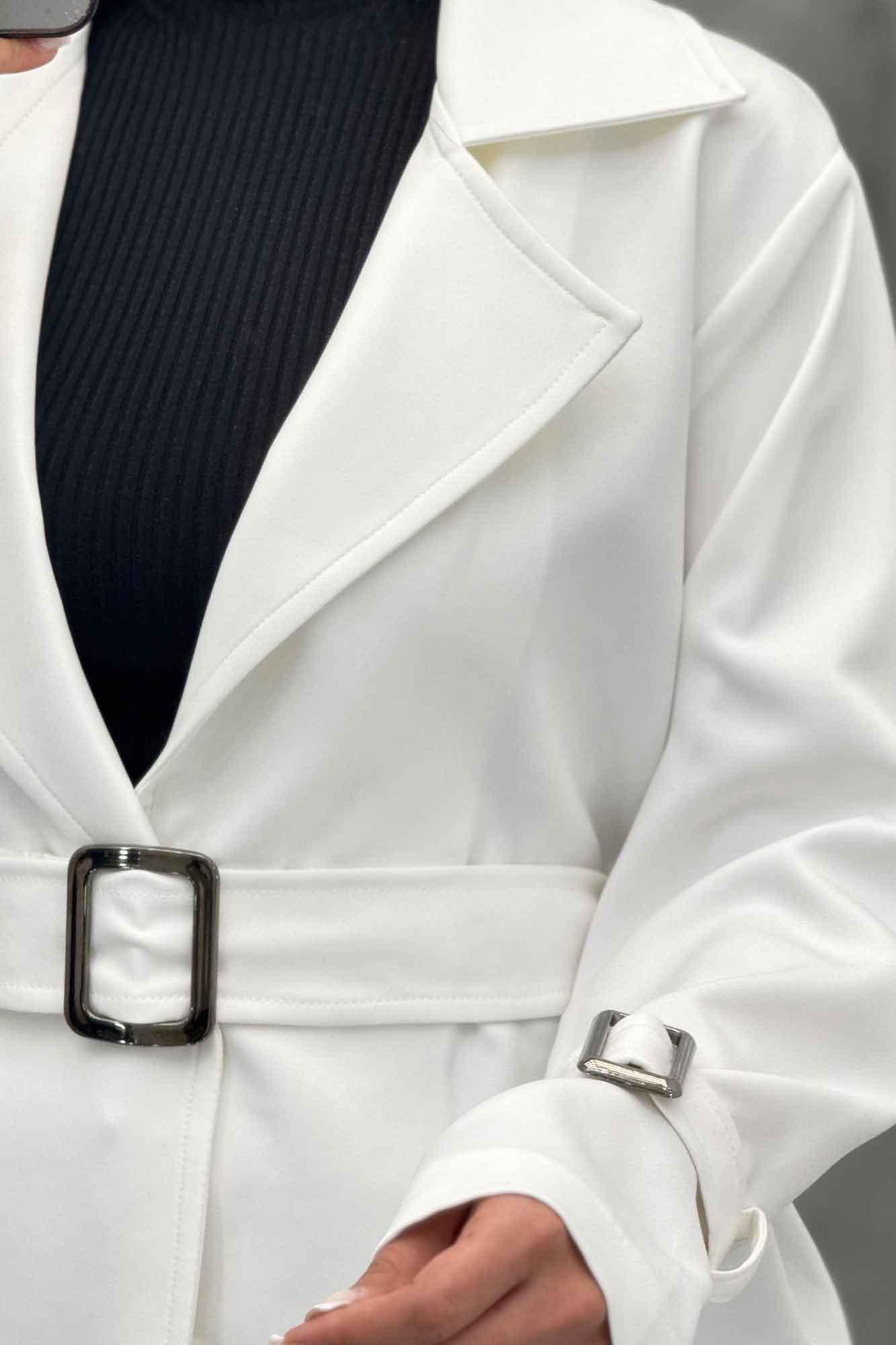 کت آستین سگک مازراتی کمربنددار