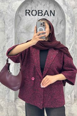 کت بوکله آستردار آستین سه رب