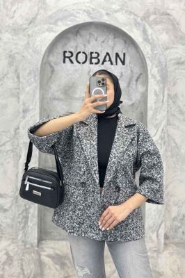 کت بوکله آستردار آستین سه رب