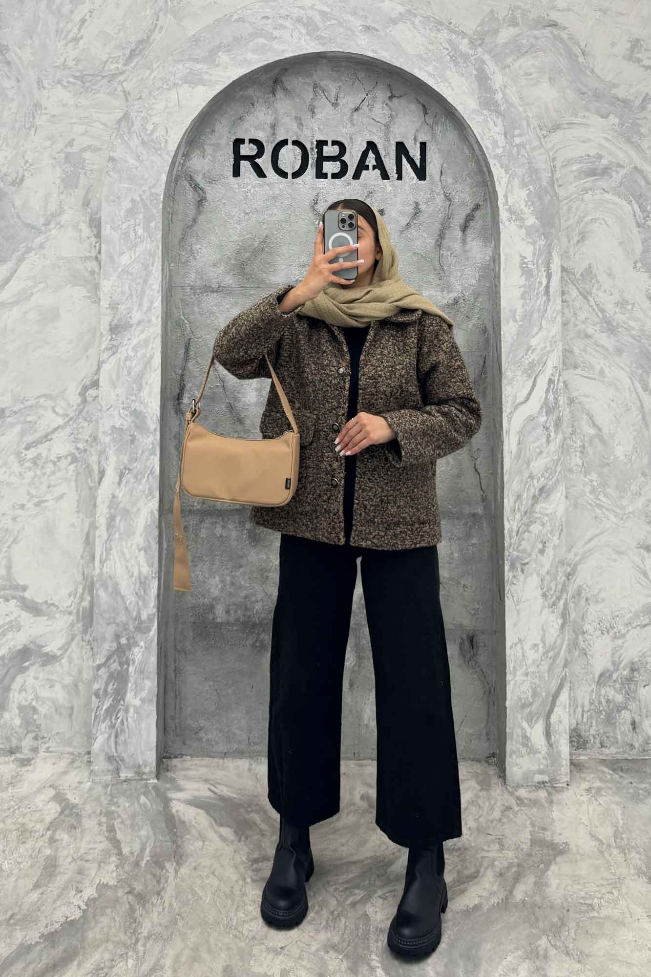 کت بوکله دو جیب پاکتی دینا