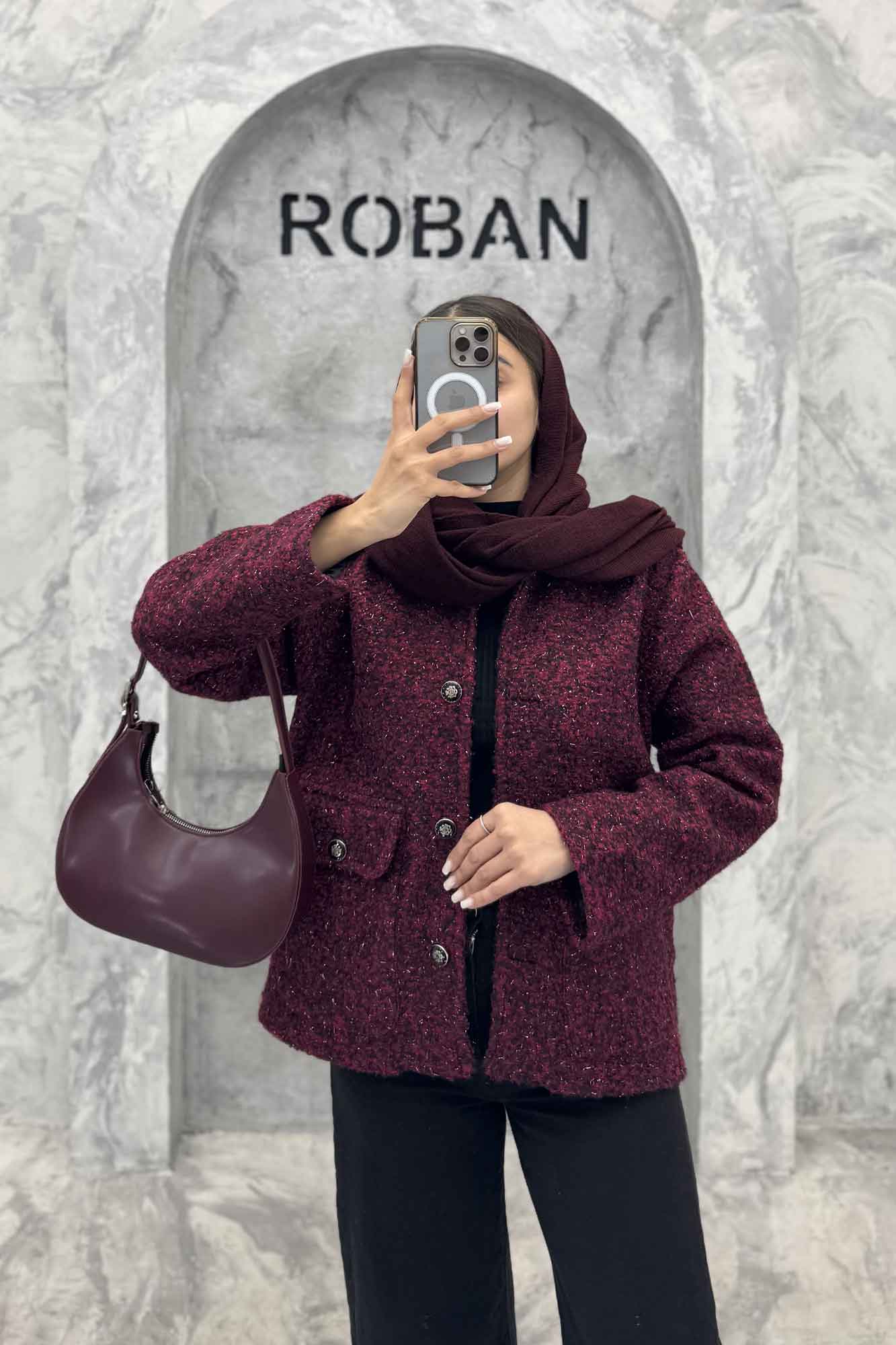 کت بوکله دو جیب پاکتی دینا