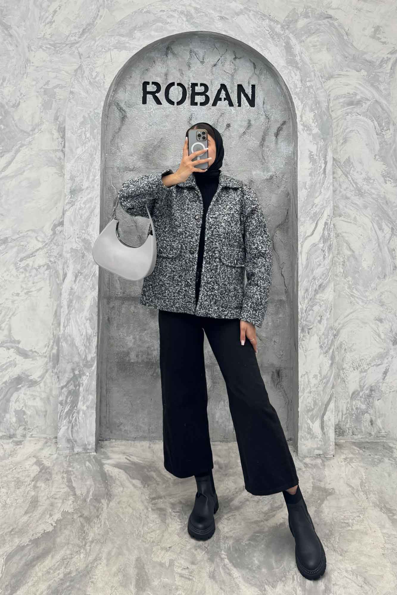 کت بوکله دو جیب پاکتی دینا