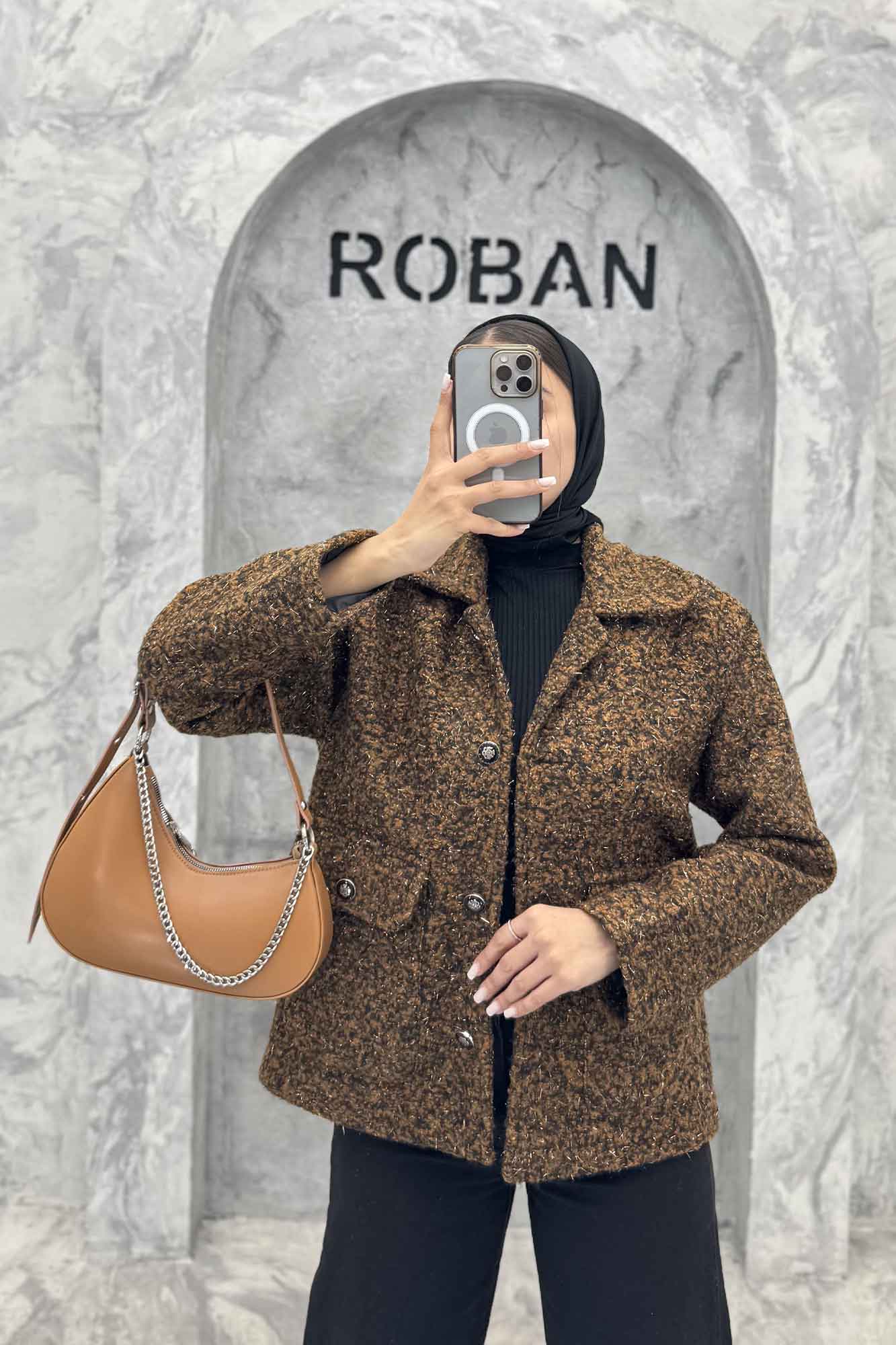 کت بوکله دو جیب پاکتی دینا