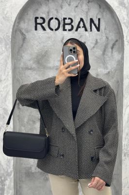 کت گابانا آستردار 4 دکمه SOLIN