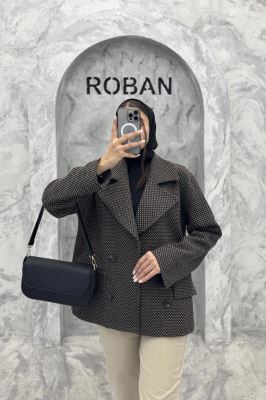 کت گابانا آستردار 4 دکمه SOLIN