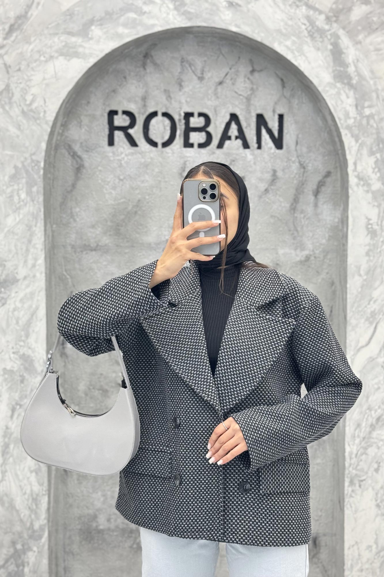 کت گابانا آستردار 4 دکمه SOLIN