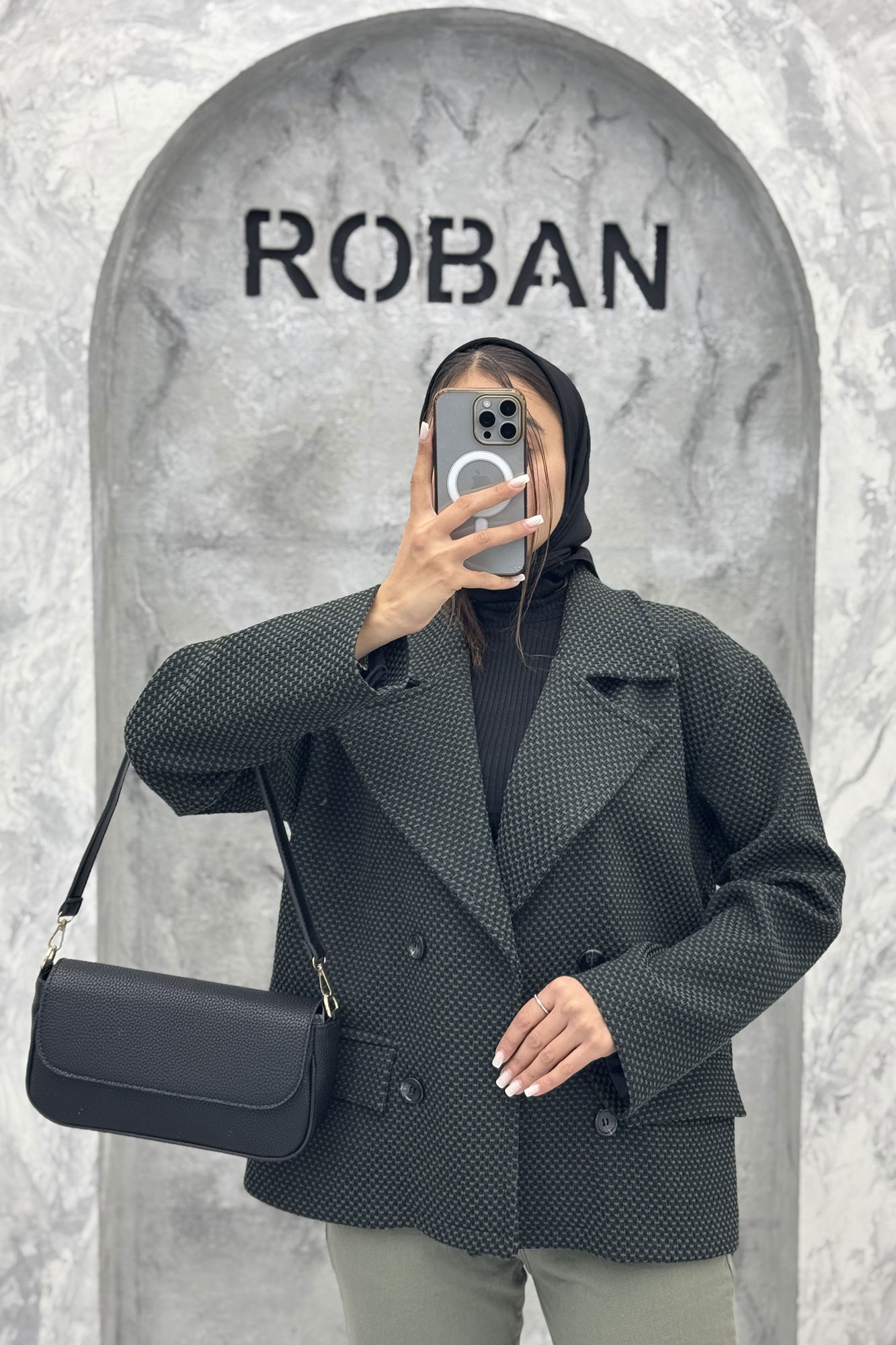 کت گابانا آستردار 4 دکمه SOLIN