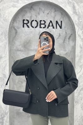 کت گابانا آستردار 4 دکمه SOLIN