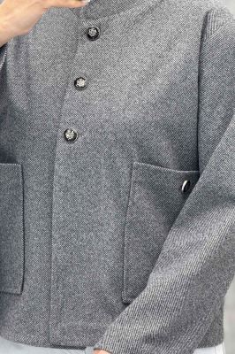 کت فوتر کجراه یقه سه سانت 3دکمه KALP