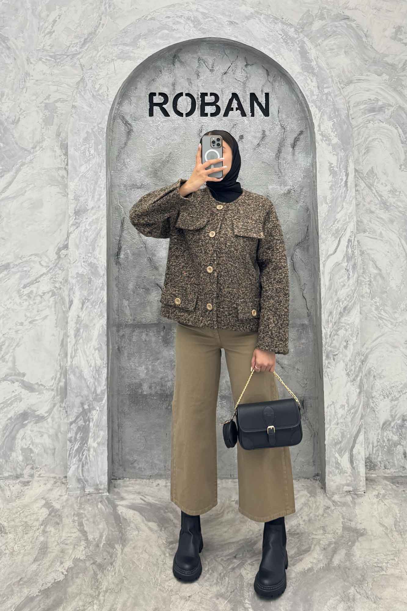 کت بوکله چهار در جیب آستردار