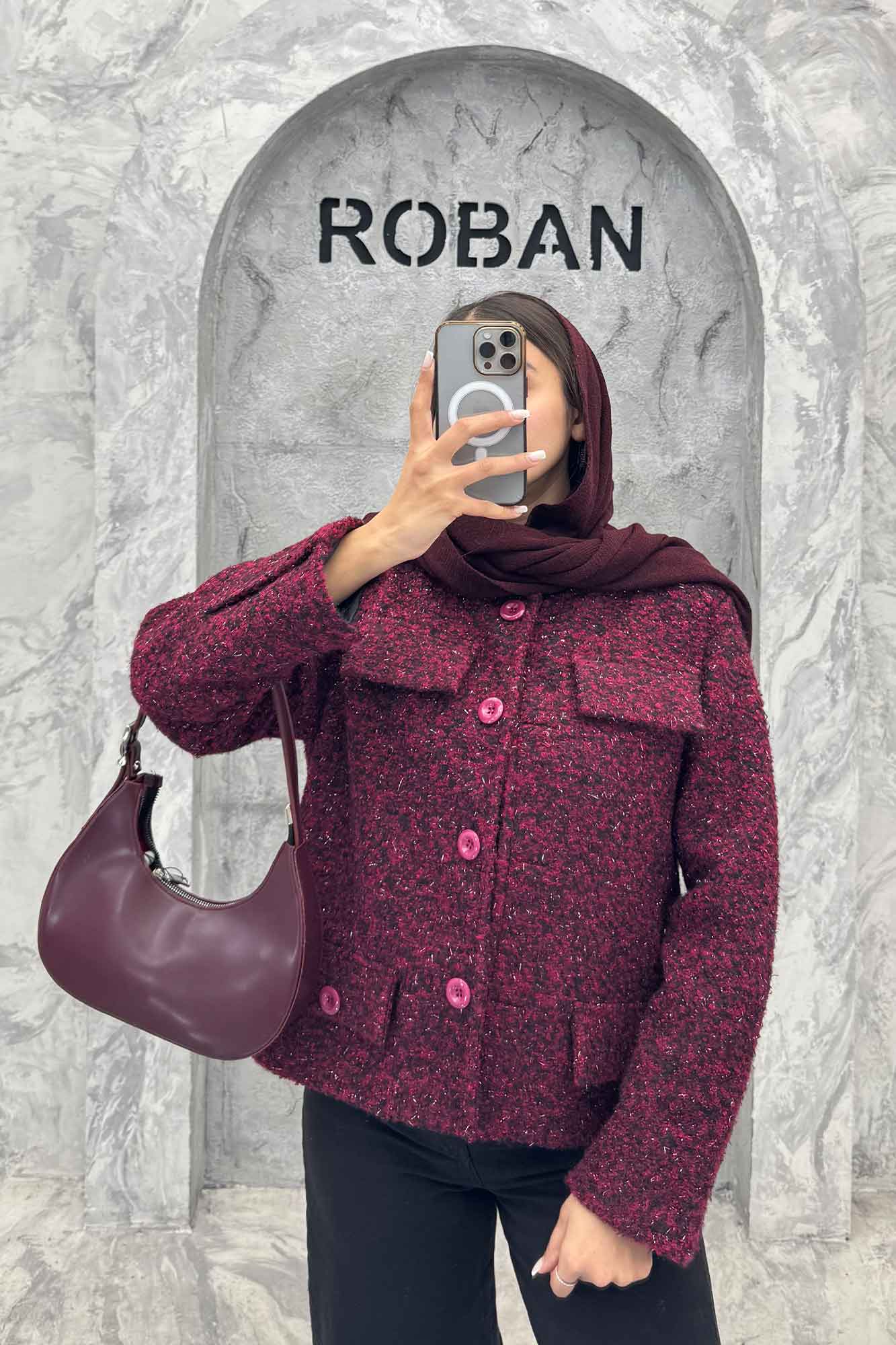 کت بوکله چهار در جیب آستردار