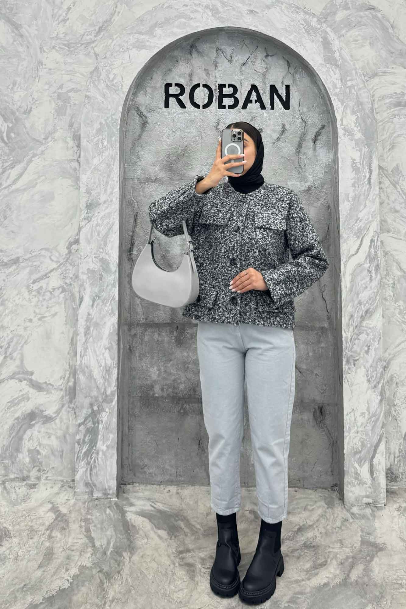 کت بوکله چهار در جیب آستردار