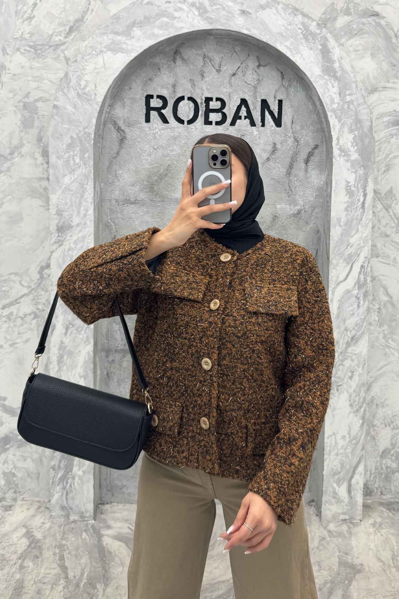 کت بوکله چهار در جیب آستردار