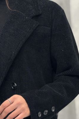 کت سه جیب آستردار لمزور بیسکویتی