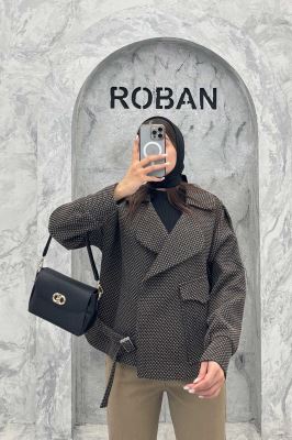 کت گابانا آستردار تک جیب پایین سگک