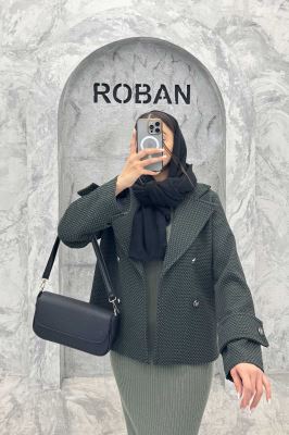 کت گابانا یقه انگلیسی آستردار ELVORA