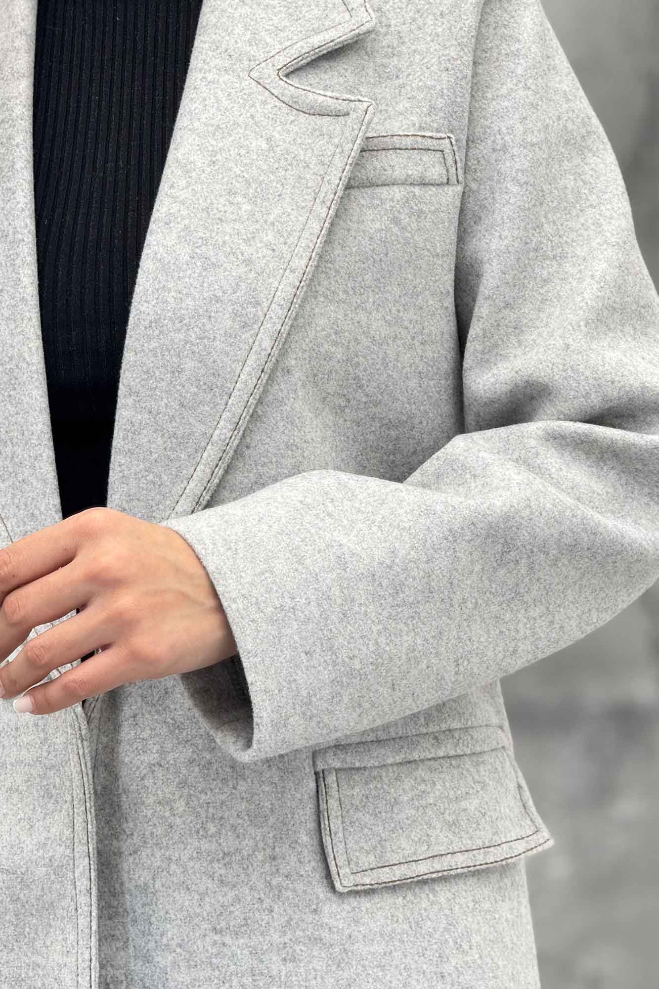 کت فوتر آستردار یقه انگلیسی لبه دوخت