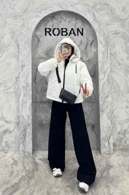 کاپشن سیلیکونی کلاهدار سه جیب