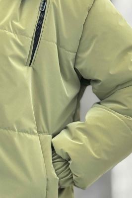 کاپشن سیلیکونی کلاهدار سه جیب