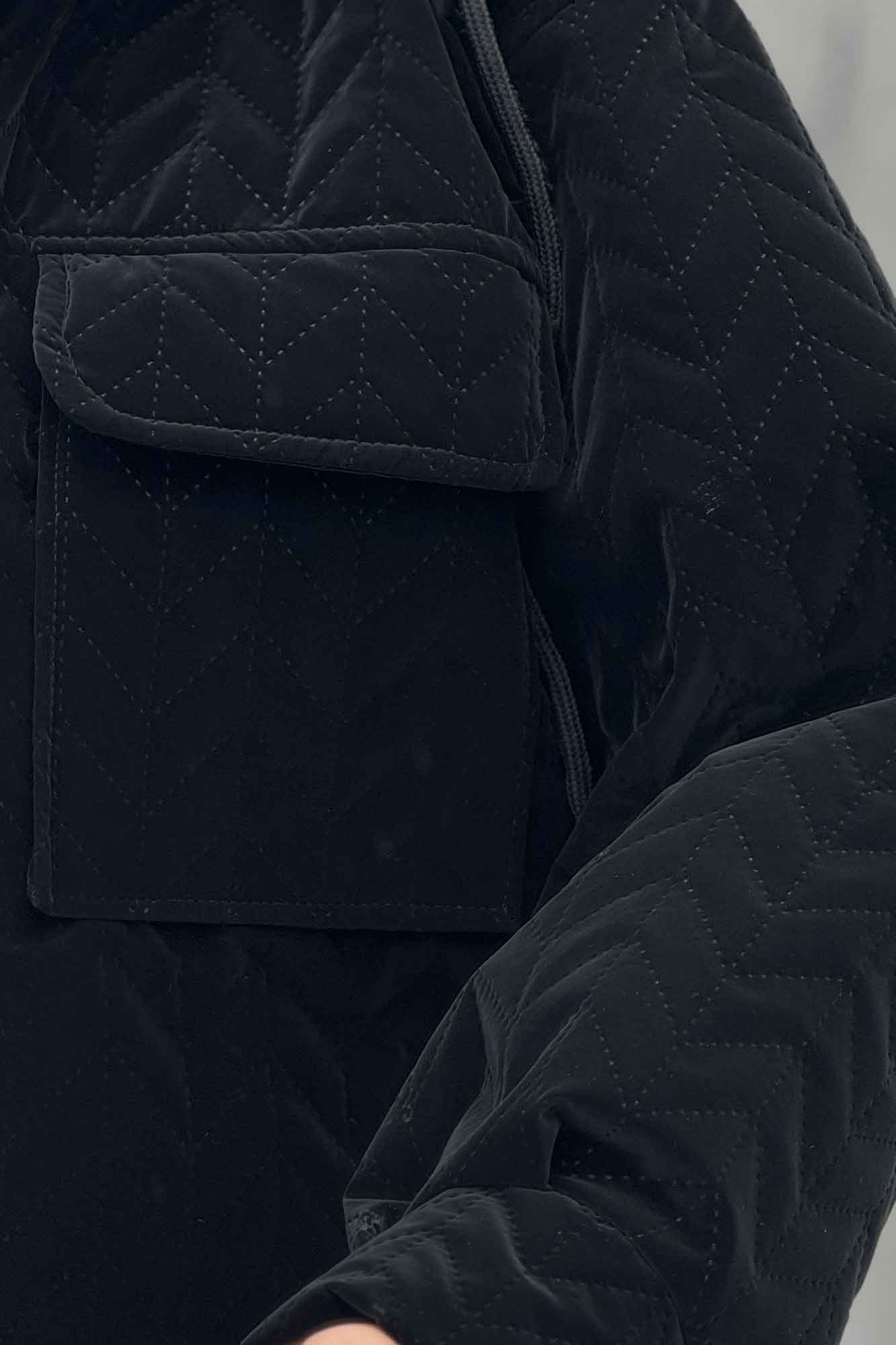 کاپشن سیلیکونی دوخت موجی کلاهدار