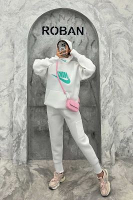 ست هودی و شلوار ساندویچی طرح NIKE