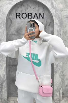 ست هودی و شلوار ساندویچی طرح NIKE