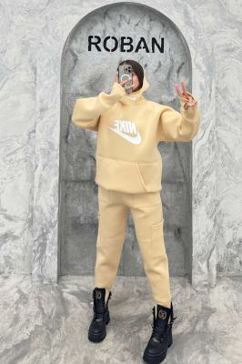 ست هودی و شلوار ساندویچی طرح NIKE