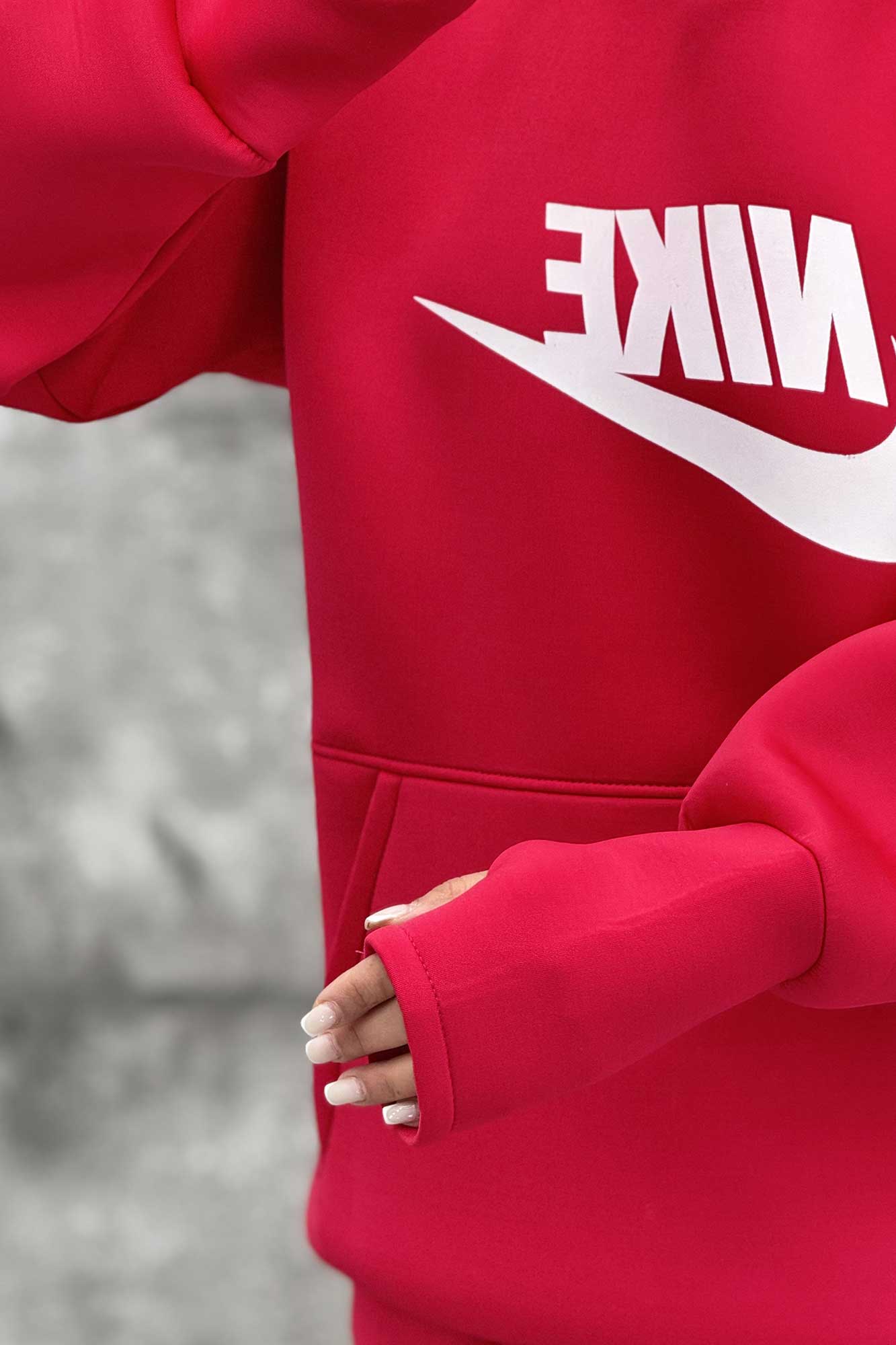 ست هودی و شلوار ساندویچی طرح NIKE