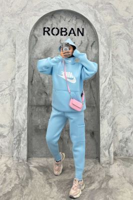 ست هودی و شلوار ساندویچی طرح NIKE