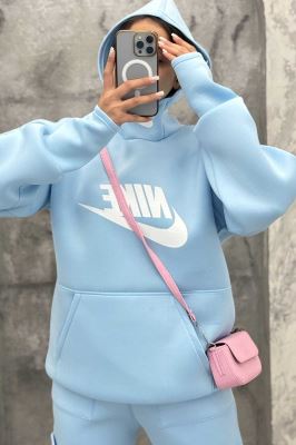 ست هودی و شلوار ساندویچی طرح NIKE