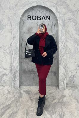 کت آستردار4 دکمه لمزور بیسکویتی میرابل