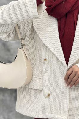 کت آستردار4 دکمه لمزور بیسکویتی میرابل